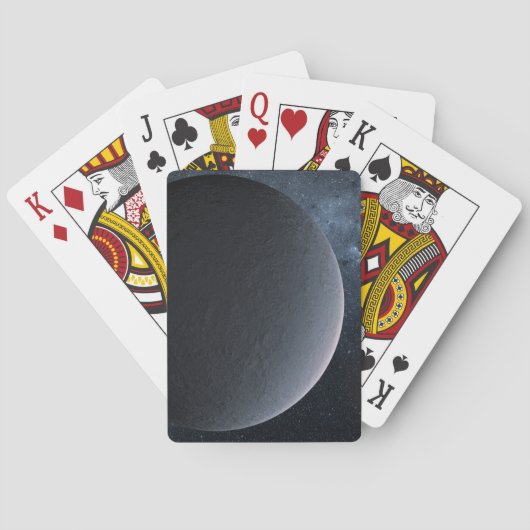 Exoplanet Ogle-2016-Blg-1195lb Orbits a Small Star Spielkarten (Rückseite)