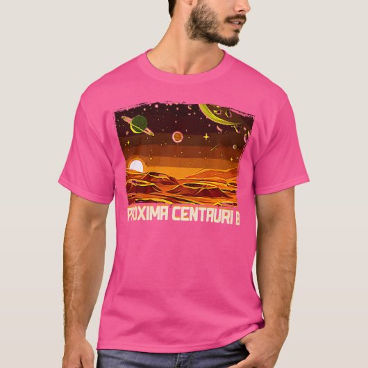 Exoplanet Proxima Centauri T-Shirt (Vorderseite)