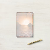 Exoplanet Trappist-1f von der Icy Night Seite. Post-it Klebezettel (Auf Schreibtisch)