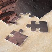 Exoplanet Trappist-1f von der Icy Night Seite. Puzzle (Seite)