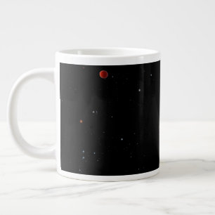 Exoplanet UCF-1.01 Orbit eines Sterns namens GJ 43 Jumbo-Tasse