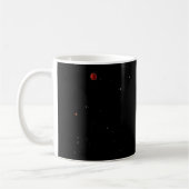 Exoplanet UCF-1.01 Orbit eines Sterns namens GJ 43 Kaffeetasse (Links)