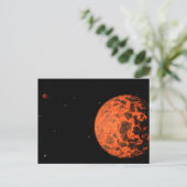 Exoplanet UCF-1.01 Orbit eines Sterns namens GJ 43 Postkarte (Stehend Vorderseite)