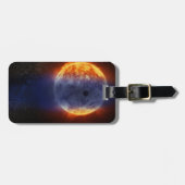 Exoplanet-Wolke GJ 3470b Gepäckanhänger (Vorderseite horizontal)