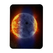 Exoplanet-Wolke GJ 3470b Magnet (Vertikal)