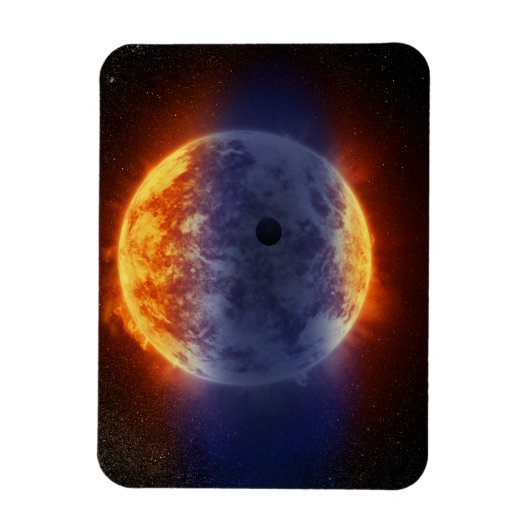 Exoplanet-Wolke GJ 3470b Magnet (Vertikal)