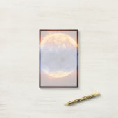 Exoplanet-Wolke GJ 3470b Post-it Klebezettel (Auf Schreibtisch)