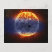 Exoplanet-Wolke GJ 3470b Postkarte (Vorderseite)