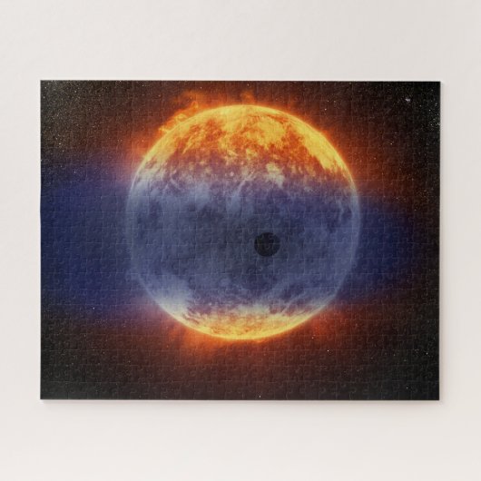 Exoplanet-Wolke GJ 3470b Puzzle (Horizontal)
