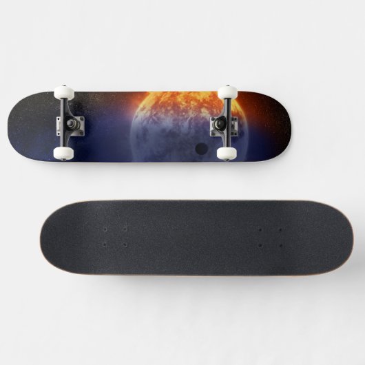 Exoplanet-Wolke GJ 3470b Skateboard (Horizontal)