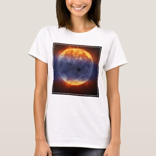 Exoplanet-Wolke GJ 3470b T-Shirt (Vorderseite)