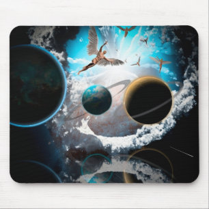 Exoplaneten und Erde Mousepad