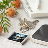 Exoplaneten und Erde Schlüsselanhänger (Seite)