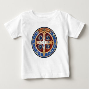 Exorzismus-Medaillen-T - Shirt Baby-St. Benedict
