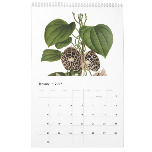 Exoten 2015 kalender (Jan 2027)