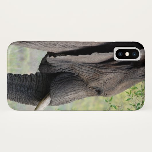 Exotic African Gray Elephant Case-Mate iPhone Hülle (Rückseite (Horizontal))