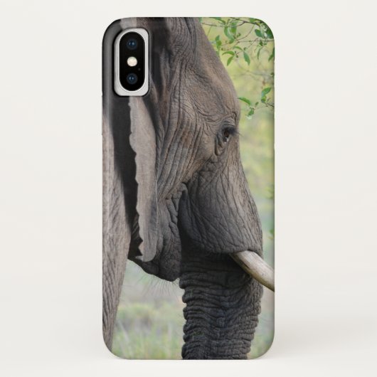 Exotic African Gray Elephant Case-Mate iPhone Hülle (Rückseite)
