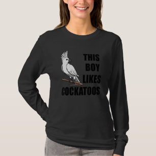 Exotic Animal Niedlich Bird Cockatoos Cockatiel T-Shirt