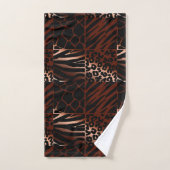 Exotic Animal Print Badhandtuch Set (Handtuch)