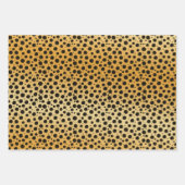 Exotic Animal Print Collection Zebra Tiger Cheetah Geschenkpapier Set (Vorderseite 3)