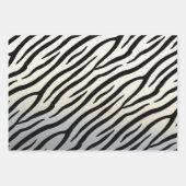 Exotic Animal Print Collection Zebra Tiger Cheetah Geschenkpapier Set (Vorderseite)