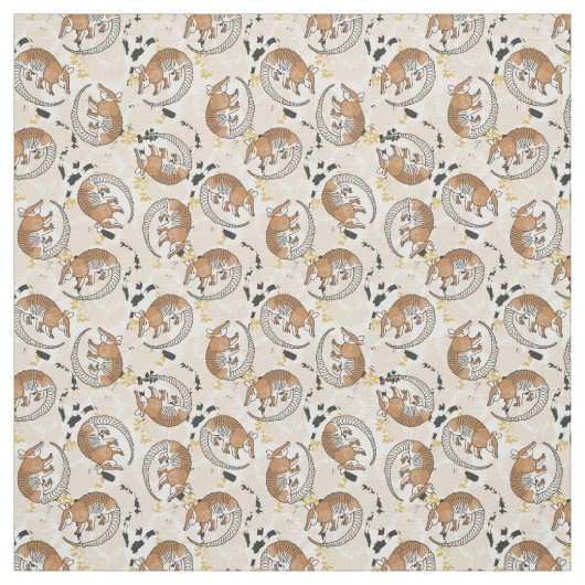 Exotic animals neutral tone stoff (Muster)