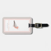Exotic Australian Galah Bird - Personalisiert Gepäckanhänger (Vorderseite horizontal)