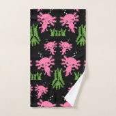 Exotic Axototl Salamander Badhandtuch Set (Handtuch)