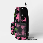 Exotic Axototl Salamander Bedruckter Rucksack (Rechts)