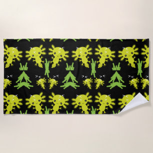 Exotic Axototl Salamander Strandtuch