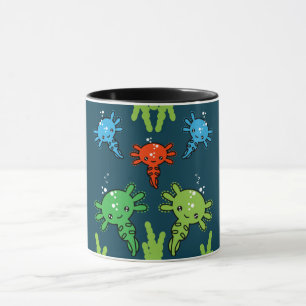 Exotic Axototl Salamander Tasse