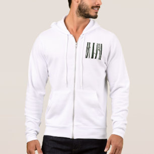 Exotic Bamboo Men's Bella+Leinwand Full-Zip Hoodie