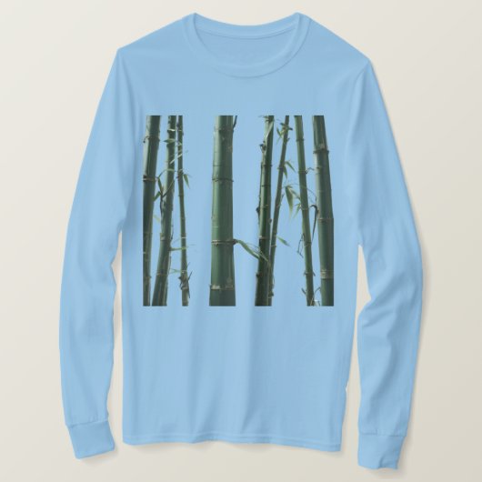 Exotic Bamboo Men's Long Sleeve T - Shirt (Design vorne)