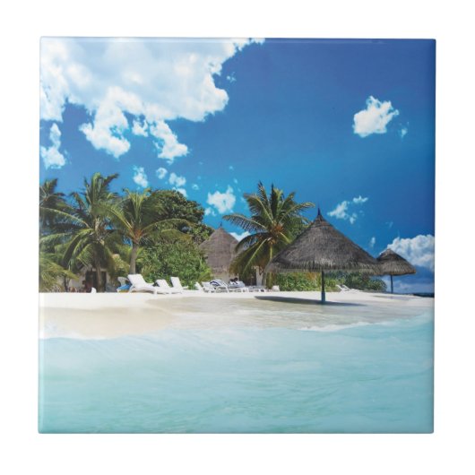 Exotic Beach Fliese (Vorderseite)
