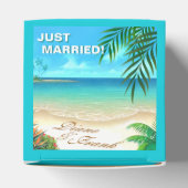 Exotic Beach FRAGTE mir, IHRE NAMEN IN SAND ZEICHN Geschenkschachtel (Oben)