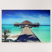 Exotic Beach Jigsaw Puzzle Sommerferien (Horizontal)