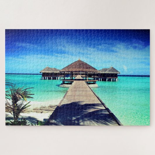 Exotic Beach Jigsaw Puzzle Sommerferien (Horizontal)