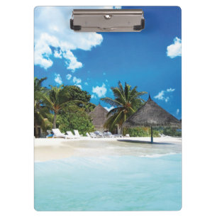 Exotic Beach  Klemmbrett