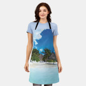 Exotic Beach  Schürze (Getragen)