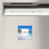 Exotic Beach Tropical Island Paradise Event Magnet (In Situ (Geschirrspüler))