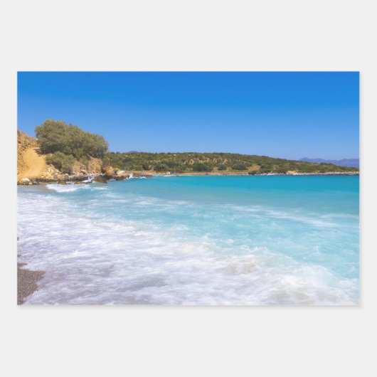 Exotic Beach Tropical Island Paradise Geschenkpapier Set (Vorderseite 2)