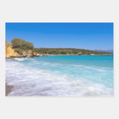 Exotic Beach Tropical Island Paradise Geschenkpapier Set (Vorderseite)