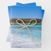 Exotic Beach Tropical Island Paradise Geschenkpapier Set (Beispiel)