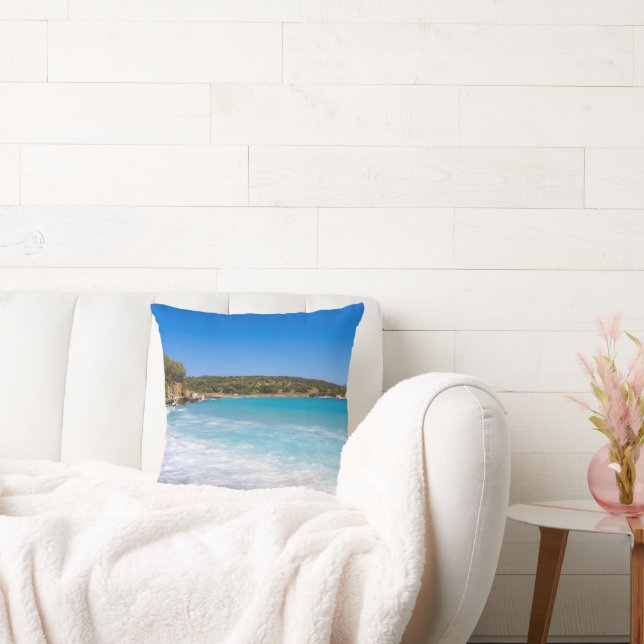 Exotic Beach Tropical Island Paradise Kissen (Liege)