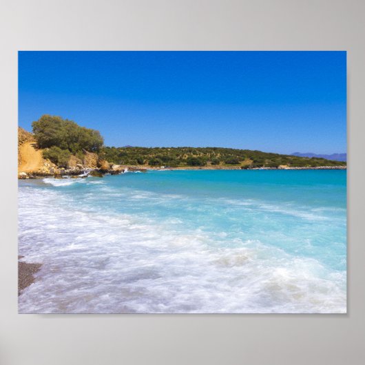 Exotic Beach Tropical Island Paradise Poster (Vorne)