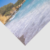 Exotic Beach Tropical Island Paradise Seidenpapier (Ausschnitt)