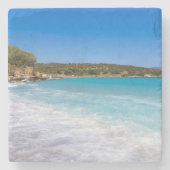 Exotic Beach Tropical Island Paradise Steinuntersetzer (Vorderseite)