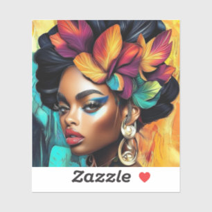 Exotic Beauty1 Aufkleber