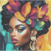 Exotic Beauty1 Aufkleber (Vorderseite)