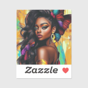 Exotic Beauty4 Aufkleber